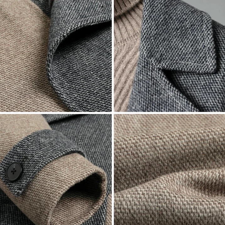 Adrien | Luxuriöser Schurwollmantel Für Herren In Zeitlosem Design