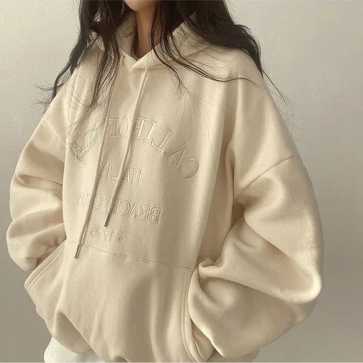 Alexandra | Bequemer Damen-Hoodie Mit Kapuze Aus Weicher Baumwolle