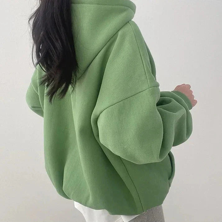 Alexandra | Bequemer Damen-Hoodie Mit Kapuze Aus Weicher Baumwolle