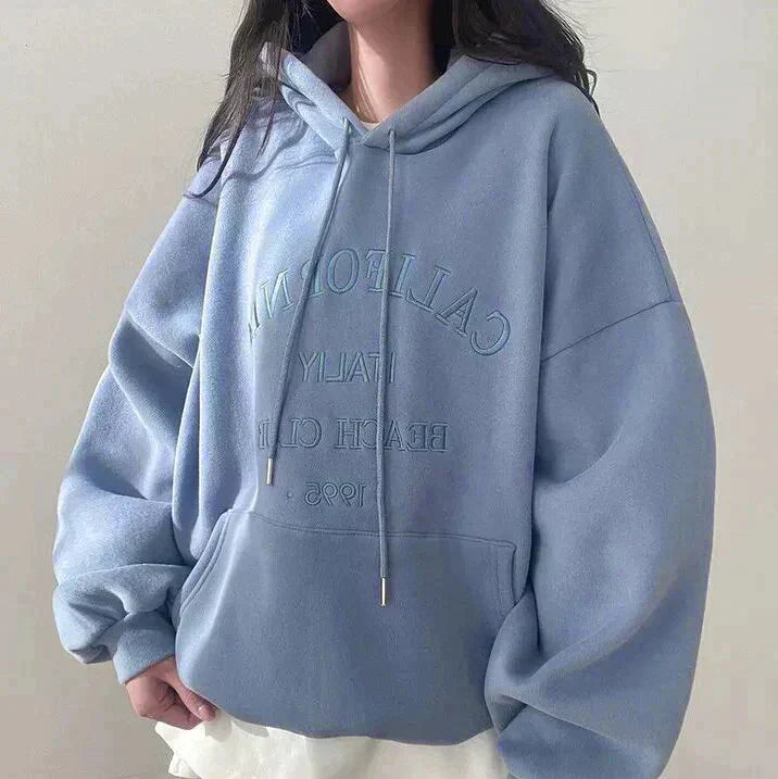 Alexandra | Bequemer Damen-Hoodie Mit Kapuze Aus Weicher Baumwolle