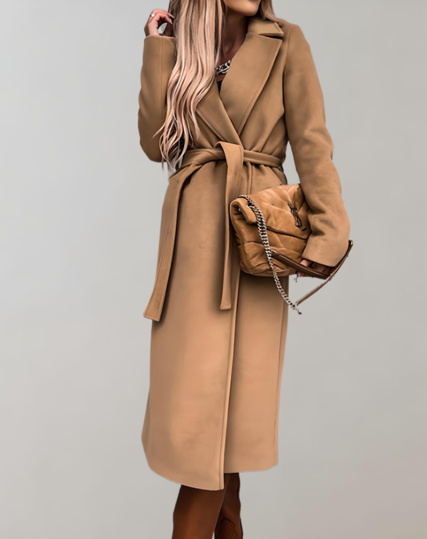 Annie | Stylische Herbstjacke Für Frauen Mit Gürtel Und Atmungsaktivem Material