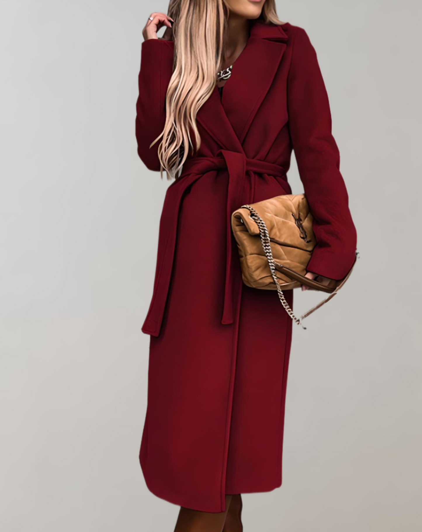 Annie | Stylische Herbstjacke Für Frauen Mit Gürtel Und Atmungsaktivem Material